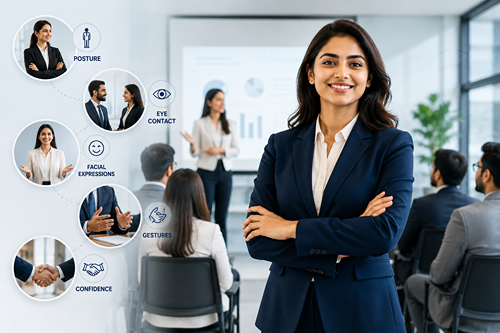 Professionals learning Professional Body Language skills